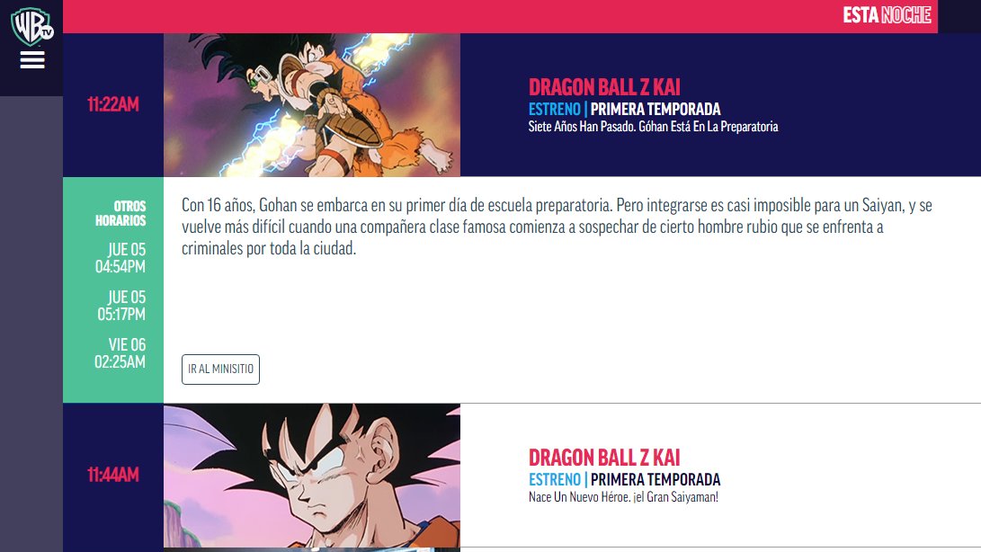 Dragon Ball Kai estreia em junho na Warner Channel – ANMTV
