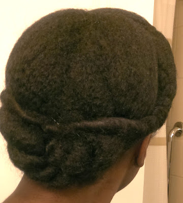 natural hair protective style