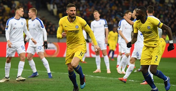 Highlight, Video lượt về vòng 1/8 Cúp C1 Dynamo Kyiv VS Chelsea(15-3-2019)