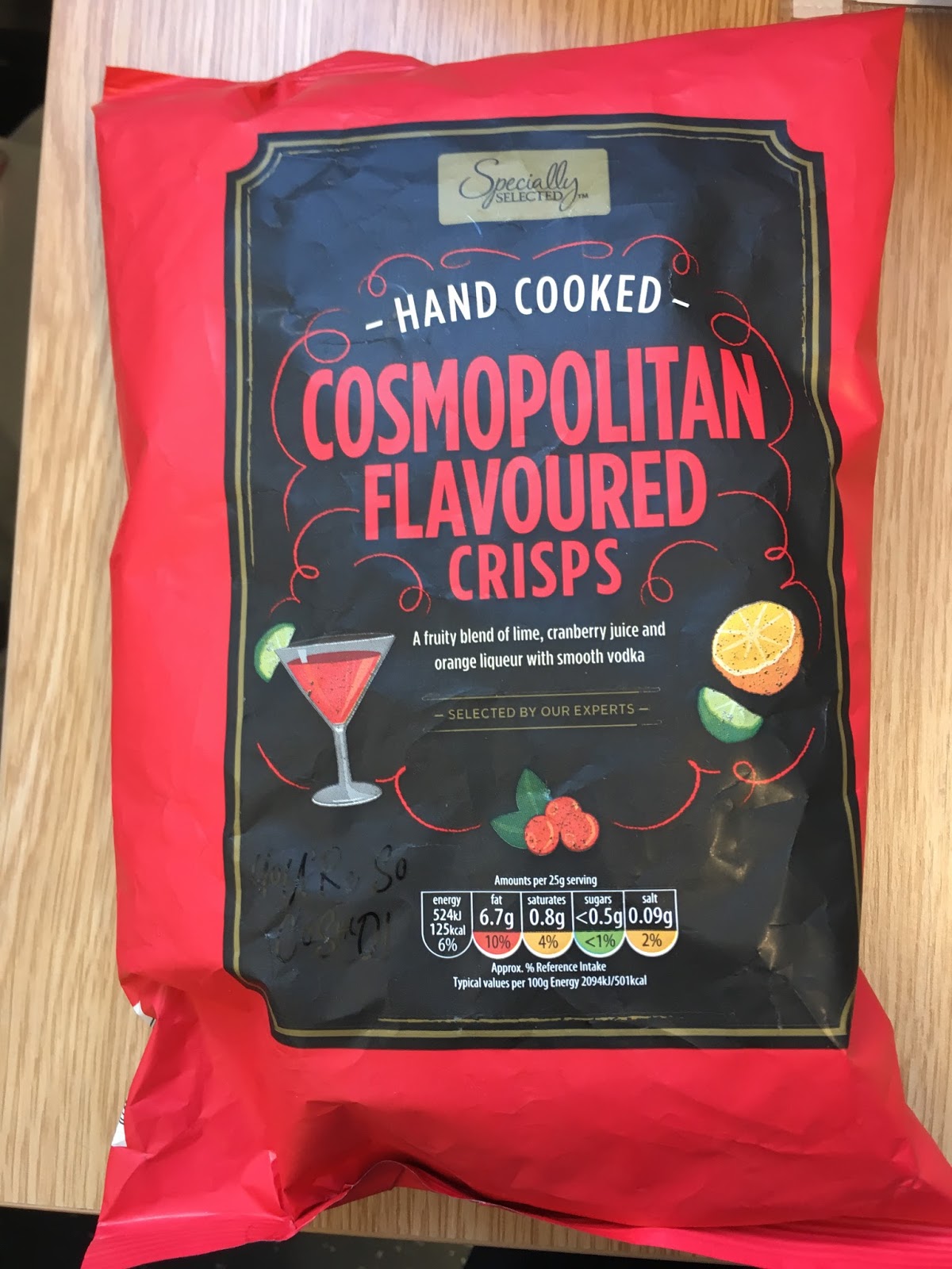 A Review A Day Today's Review Aldi Cosmopolitan Crisps
