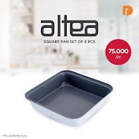 Dusdusan Altea Square Pan Set (Set of 6) ANDHIMIND