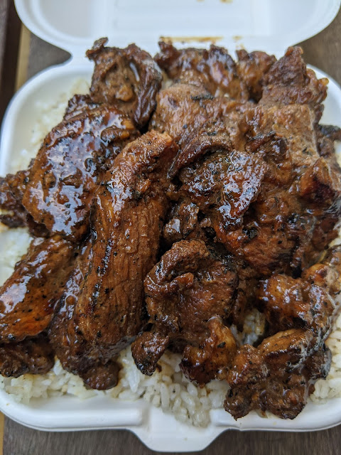 JJ's Rice Packers with Filipino BBQ Pork