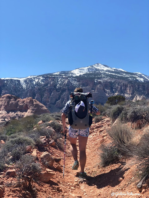 Backpacking to Rainbow Bridge National Monument