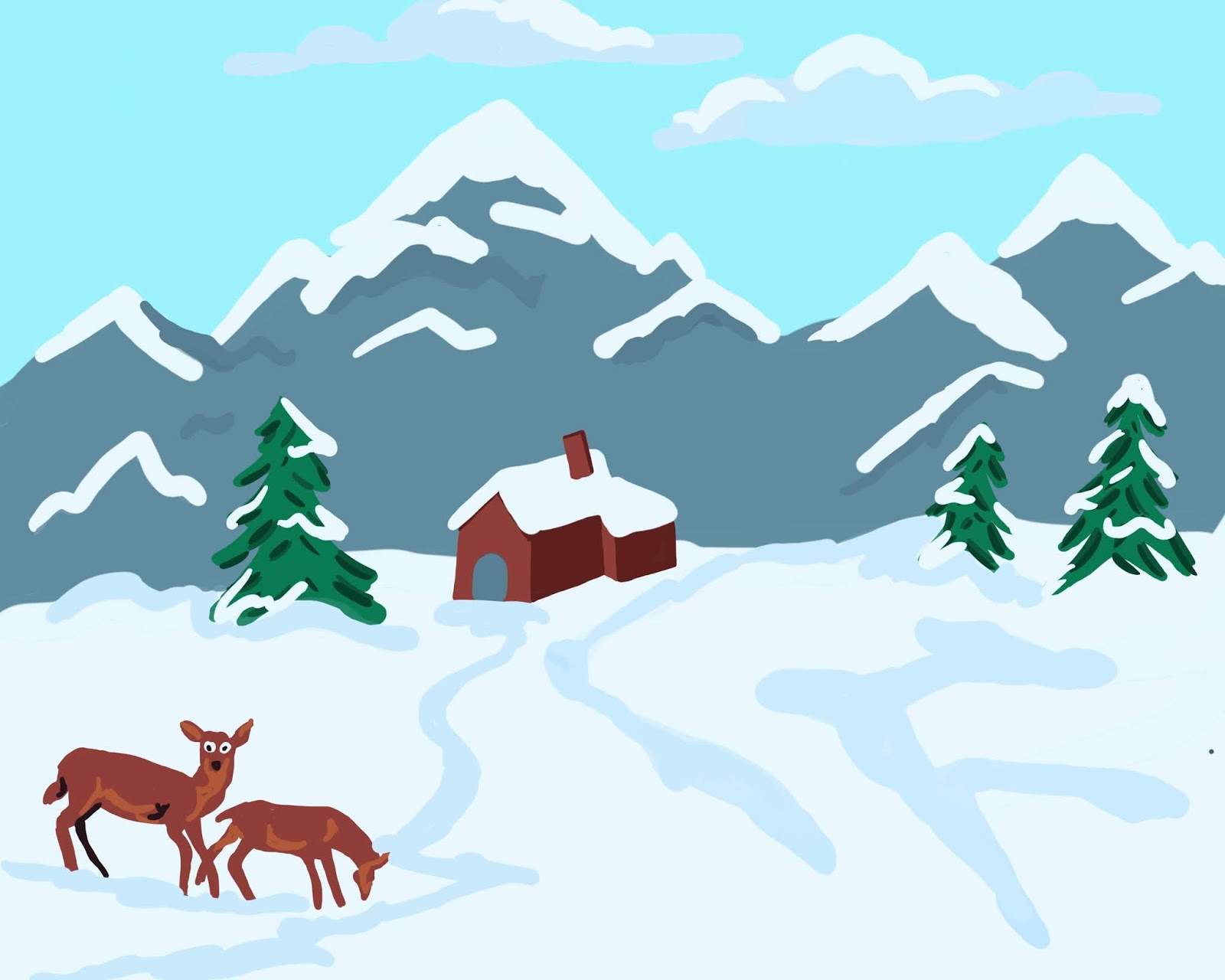 Paint By Numbers Printable For Christmas Rambling Renovators