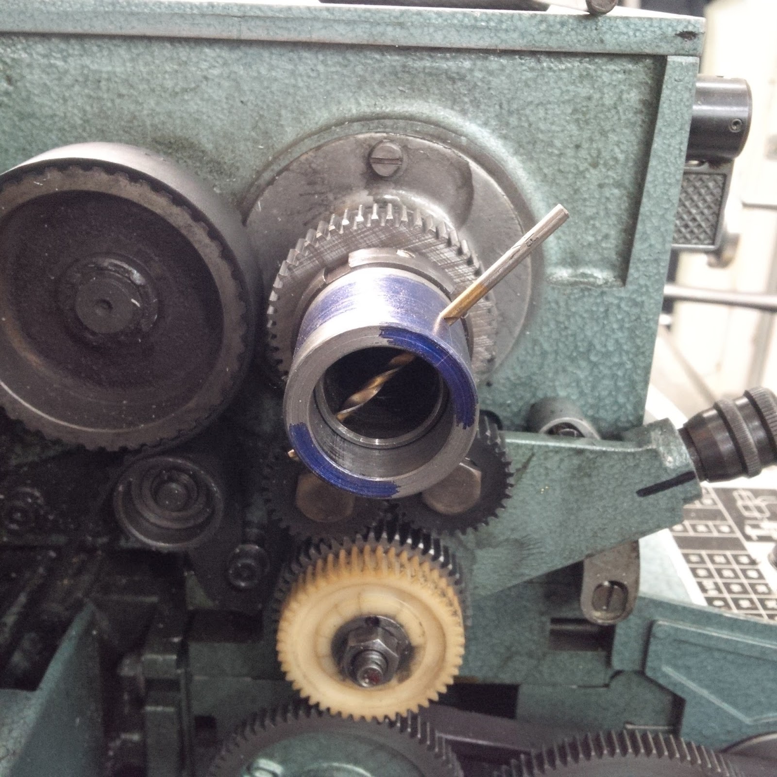 Another Day Another Project Spindle Lock For My Emco Maximat V10 Metal