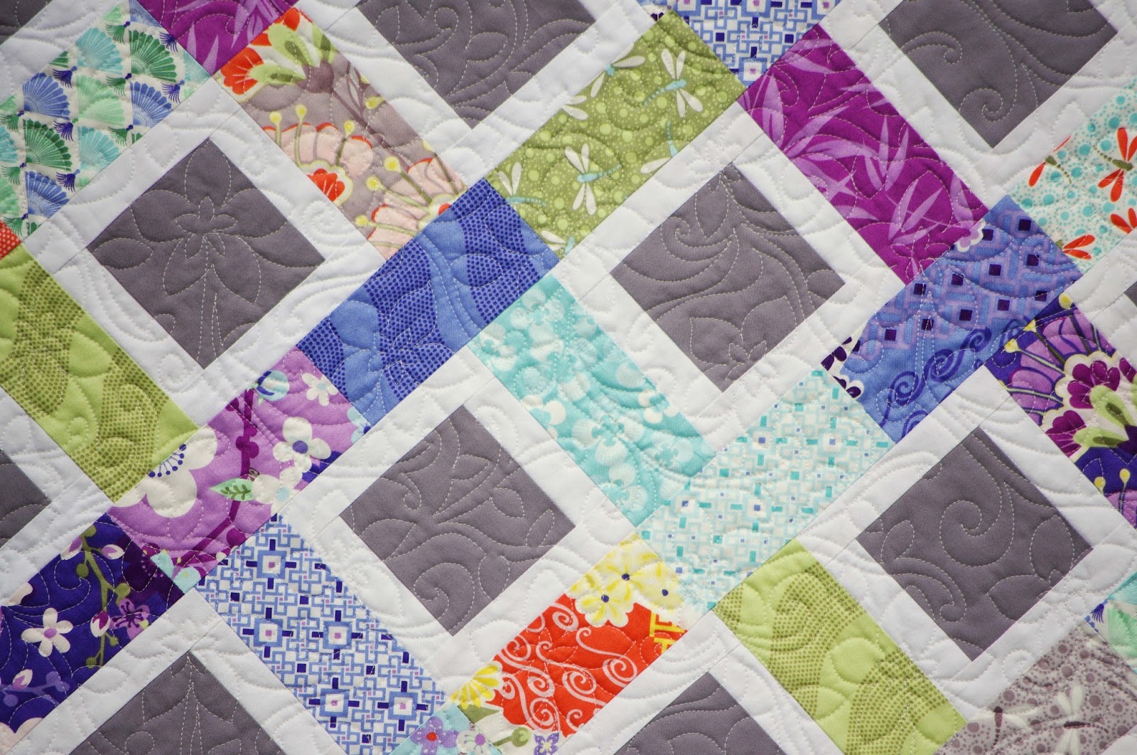 Good Fortune Charm Quilt Ahhh...Quilting