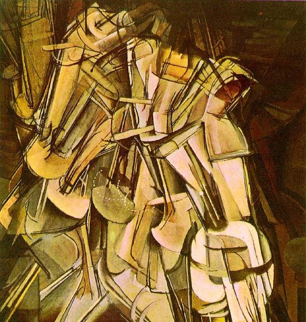 The Language Of Looking Marcel Duchamp Nude Descending A Staircase No 2