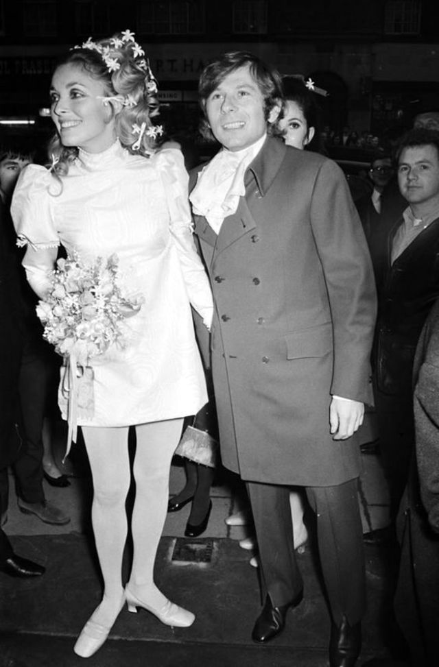 33 Lovely Photos of Sharon Tate and Roman Polanski on Their Wedding Day