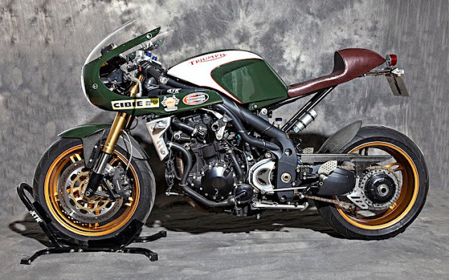 Triumph độ Cafe Racer "đậm" kết hợp Streetfighter trẻ trung Triumph độ Cafe Racer "đậm" kết hợp Streetfighter trẻ trung