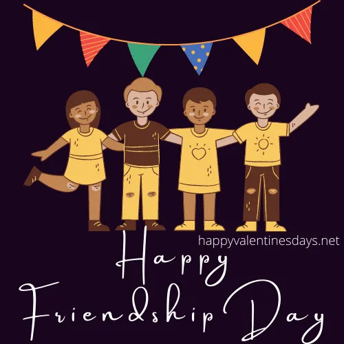 Free Vector  Friendship day background with best friends