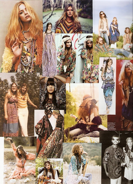 The Google Hippie: Hippie Clothing Mood Boards