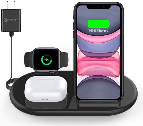 Review NeotrixQI 3 in 1 Wireless Charging Station Docking