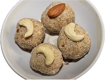 recipe of laddu of gram flour-wheat flour for the Diwali festival||दिवाली पर्व के लिए बेसन-गेंहू के लड्डू की रेसिपी ||divaalee parv ke lie besan-genhoo ke laddoo kee resipee ||