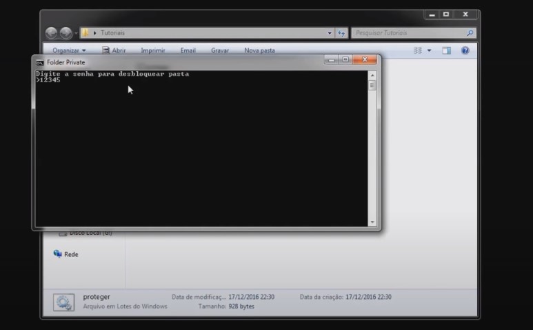 Como colocar senha em pastas no Windows Como colocar senha em pastas no Windows
