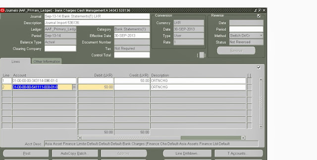 Oracle R12 Cash Management Module Accounting Oracle E Business Suite R12: Oracle EBS - Cash Management : Creating ...
