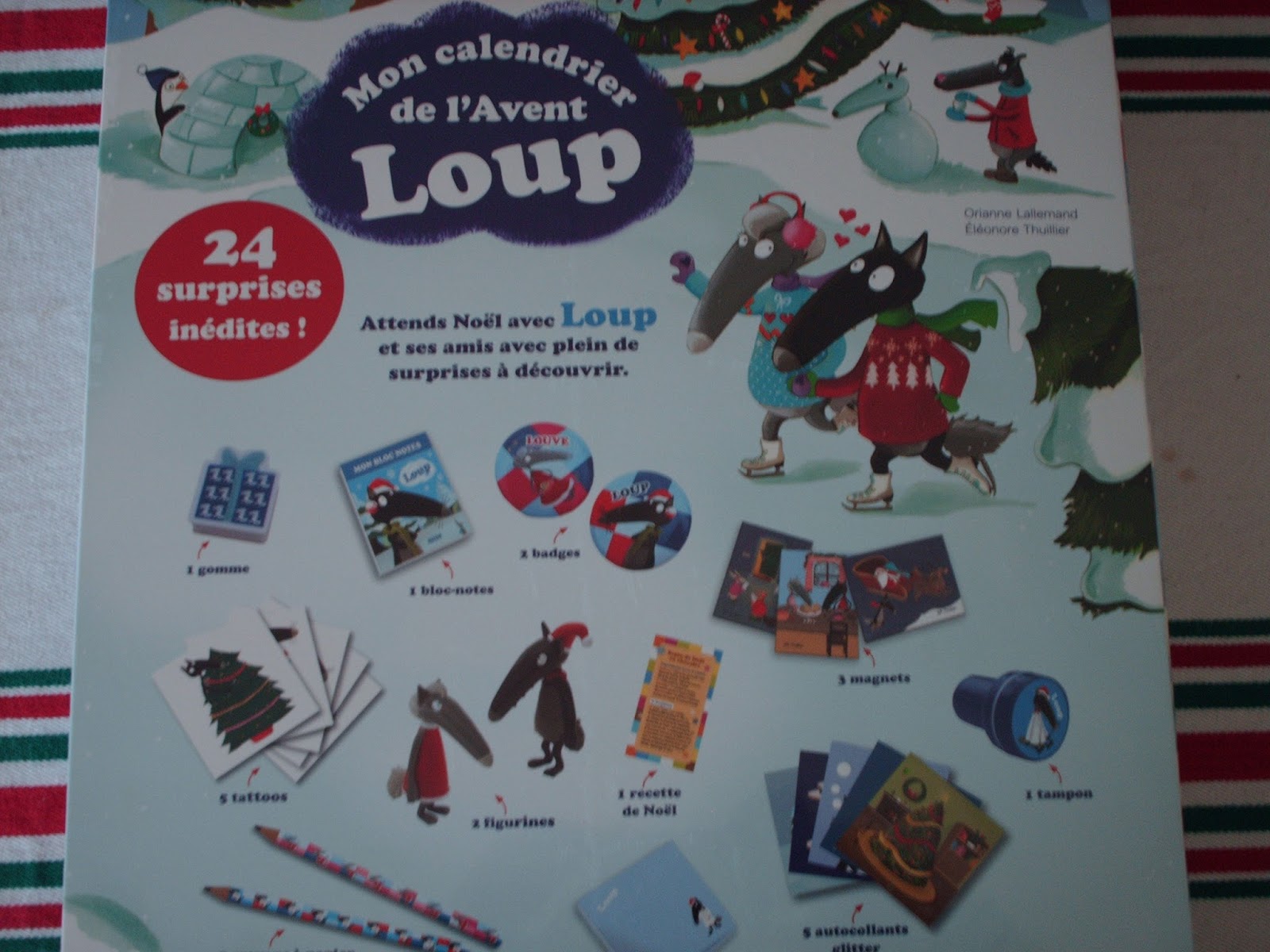 la petite médiathèque de Chris: Calendrier de l'Avent Loup