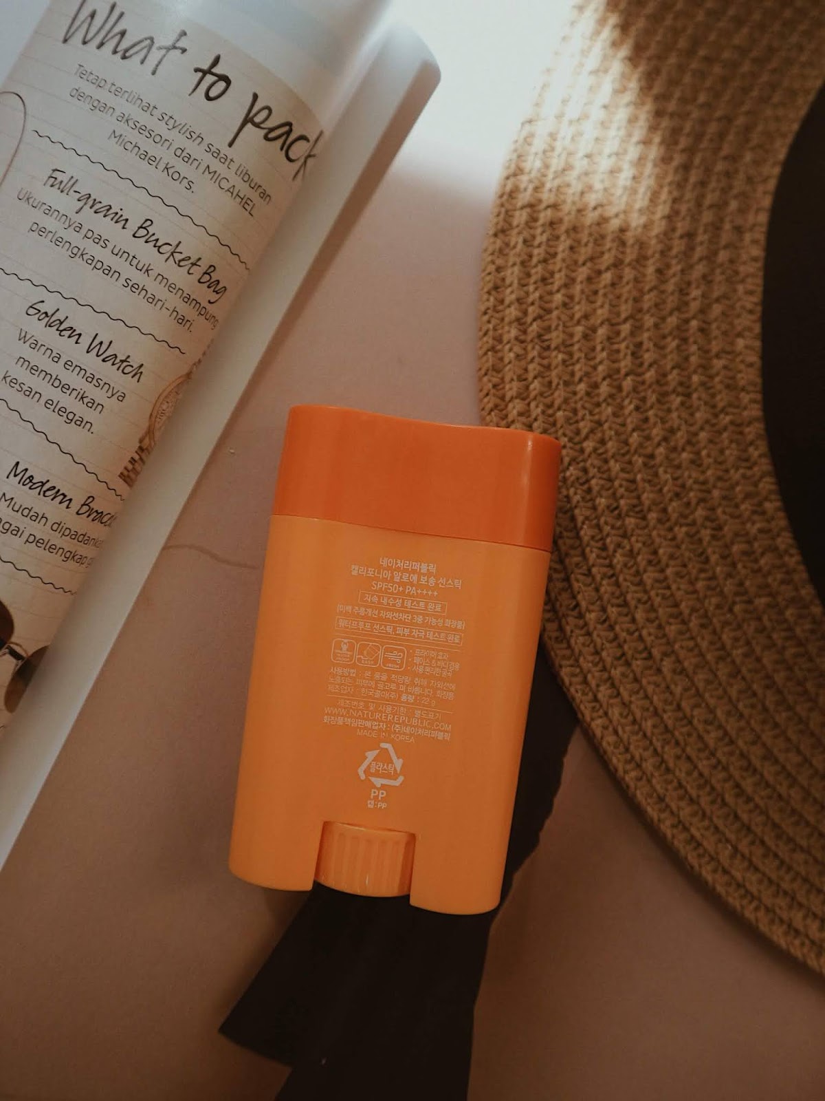 Review Nature Republic California Aloe Fresh Powdery Sun Stick Marlina