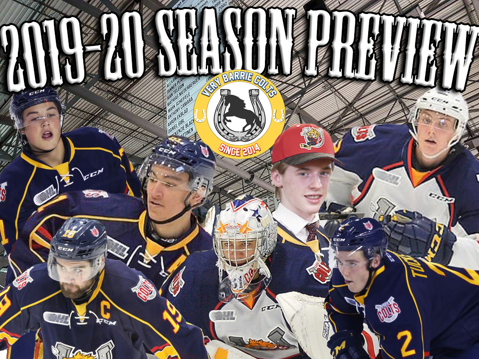 201920 Very Barrie Colts Season Preview. OHL