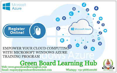 Online training on Azure by green board learning hub