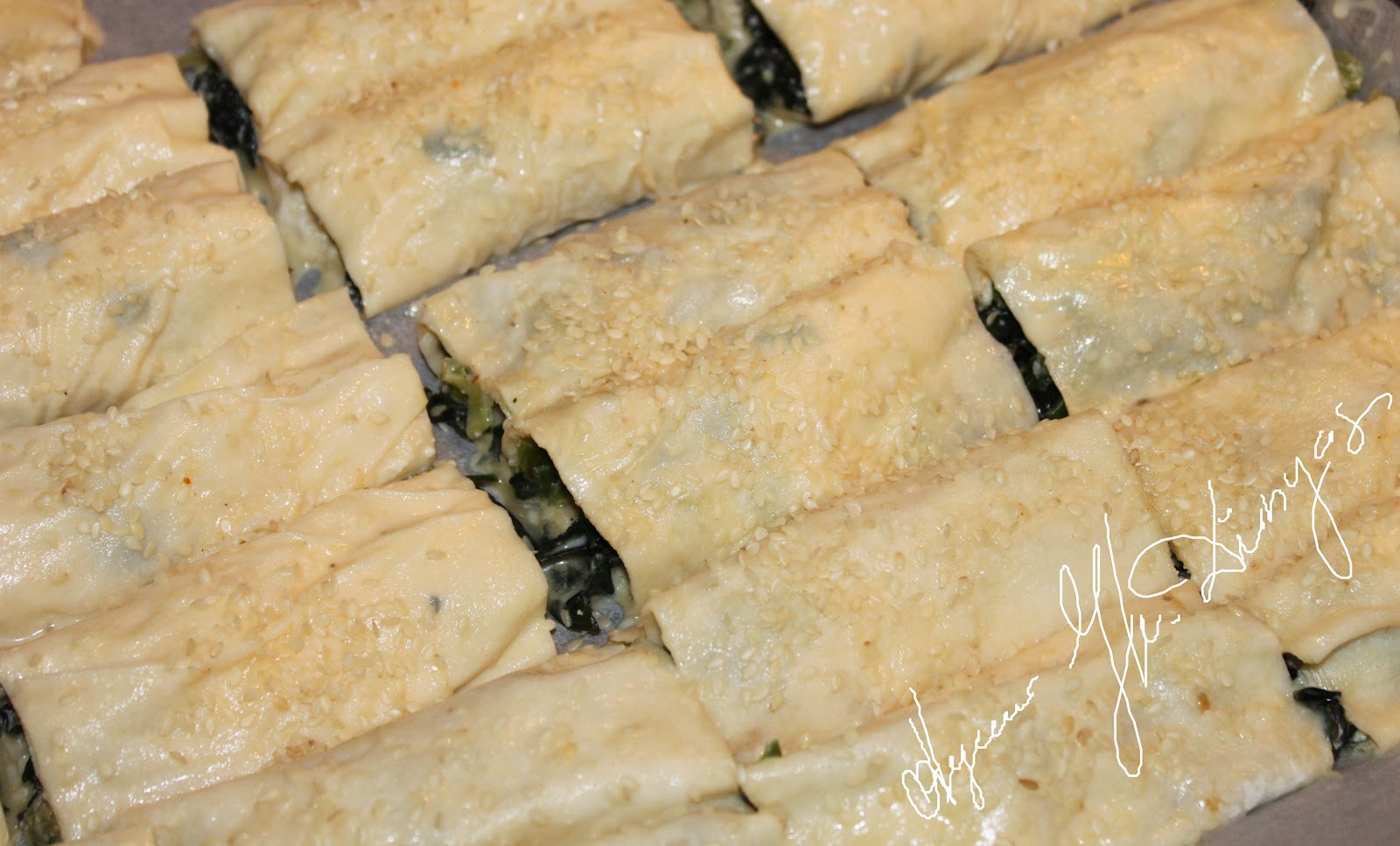 Aynur Hanımın Dünyası Pazılı ve pırasalı börek