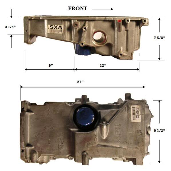 What LS oil pan for early Ford Falcon or Mustang swap with stock