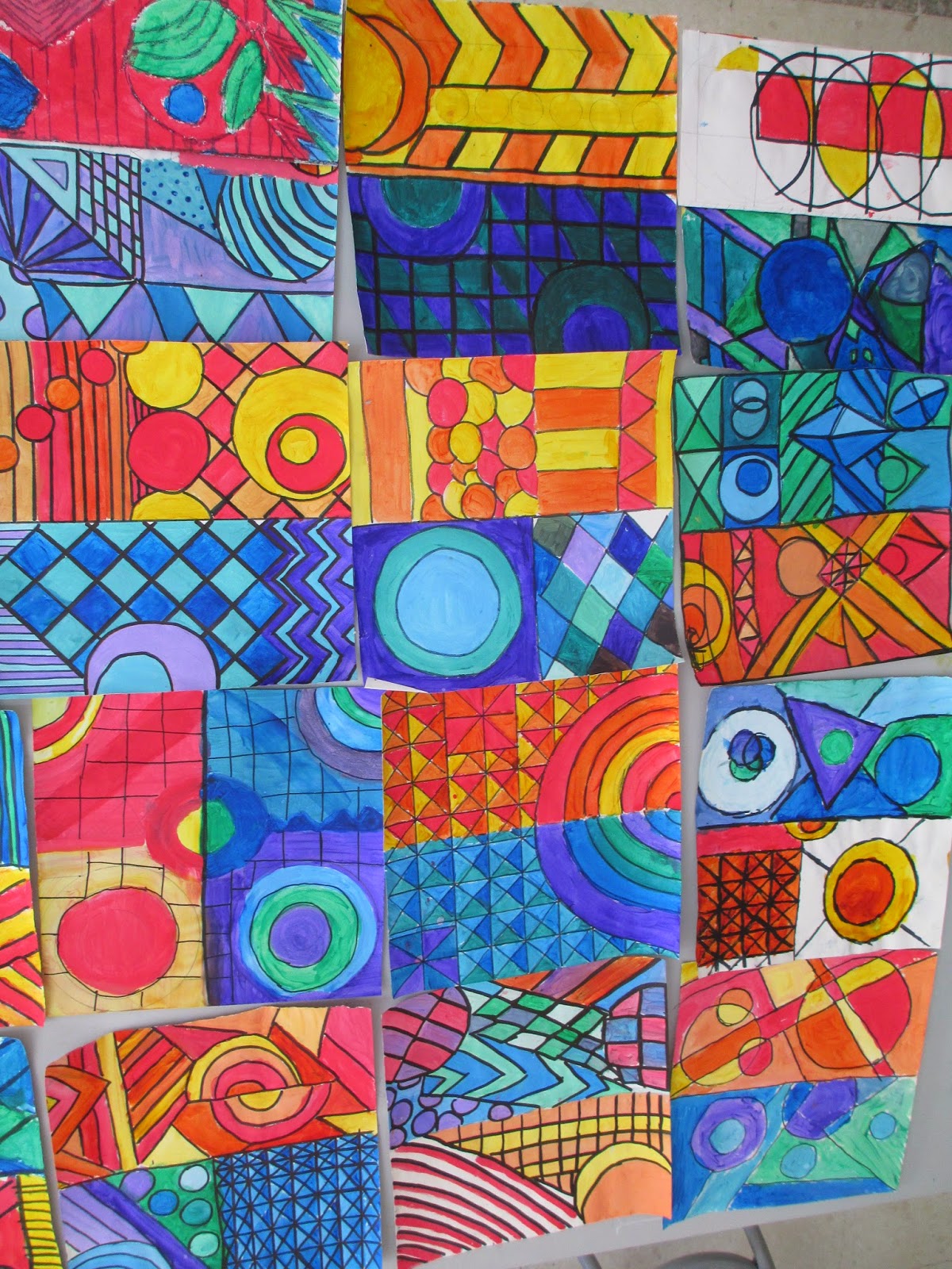 MC School Art: Final Geometric Pattern project