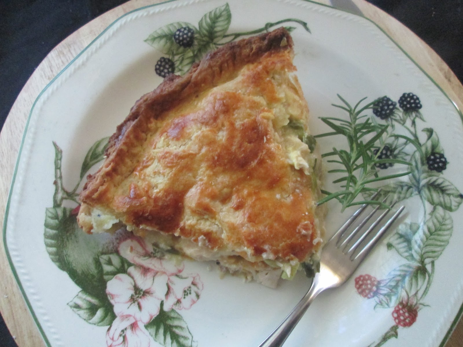 Canela kitchen (gloria) Double crusted chicken pot pie ( Pastel de