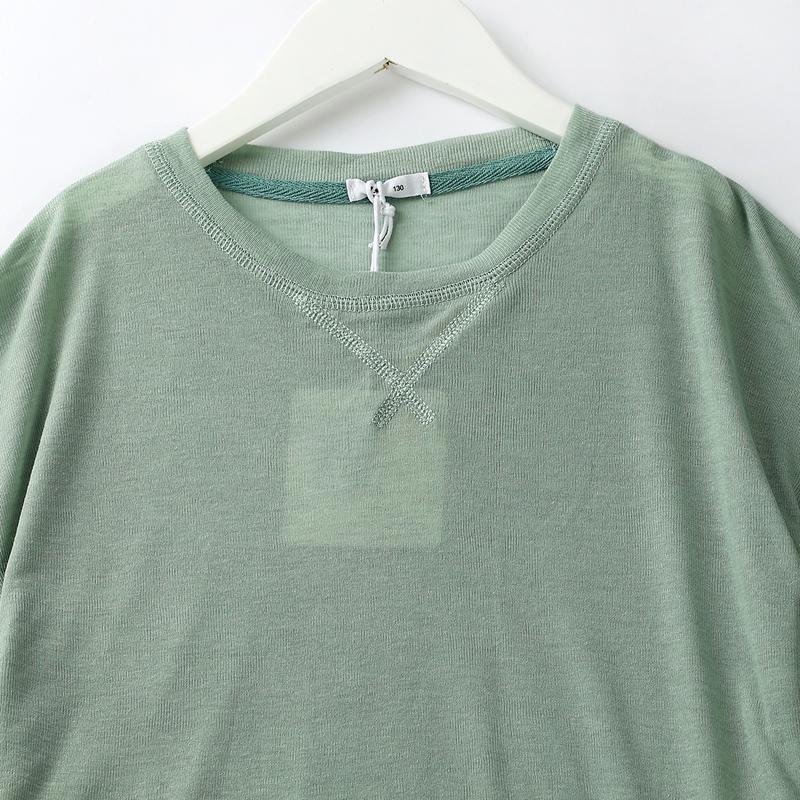 Áo Thun Trẻ Em Cotton Tay Ngắn Trơn - BCOBI 157476 32 7 533