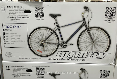 Infinity Boss.one Mens 7-speed Hybrid Bike | Costco Weekender