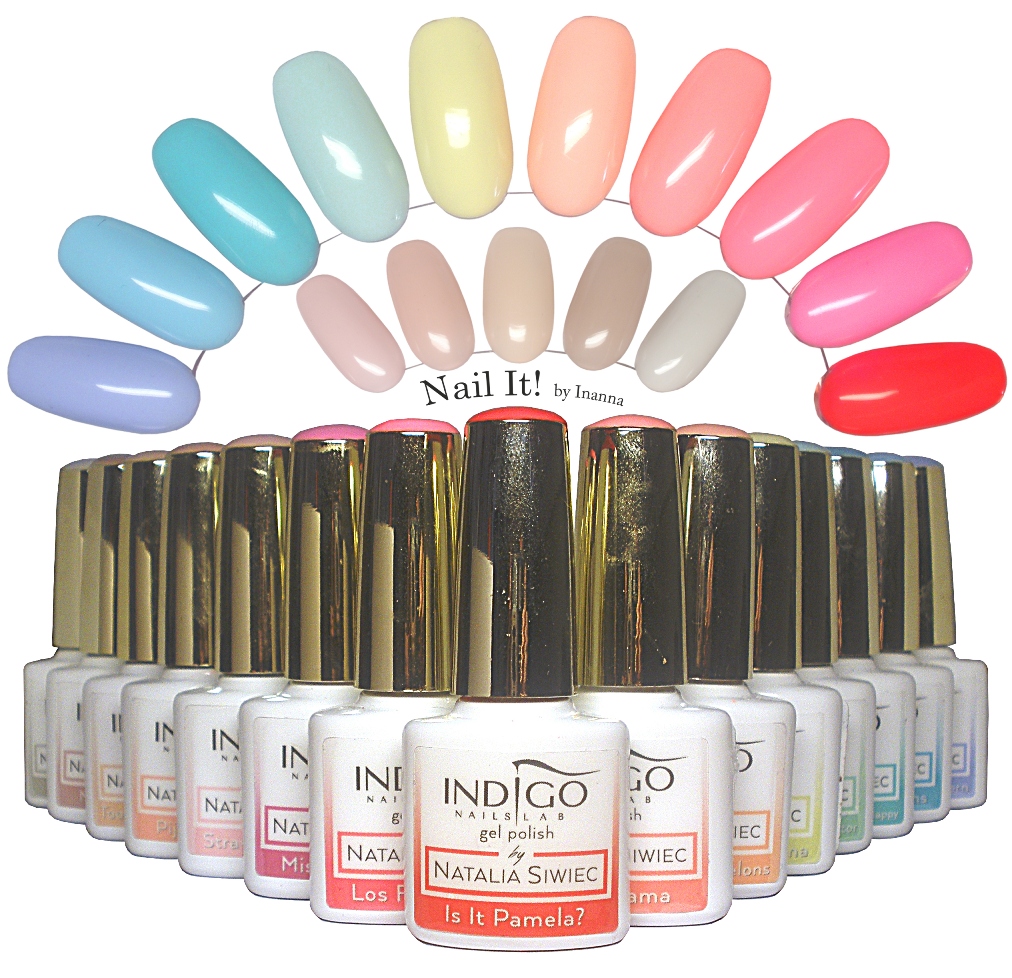 Indigo Nails Lab "Miami" Collection by Natalia Siwiec swatches and
