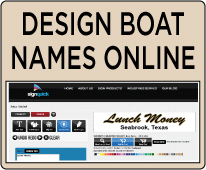 Boat Names Design boat name and graphics