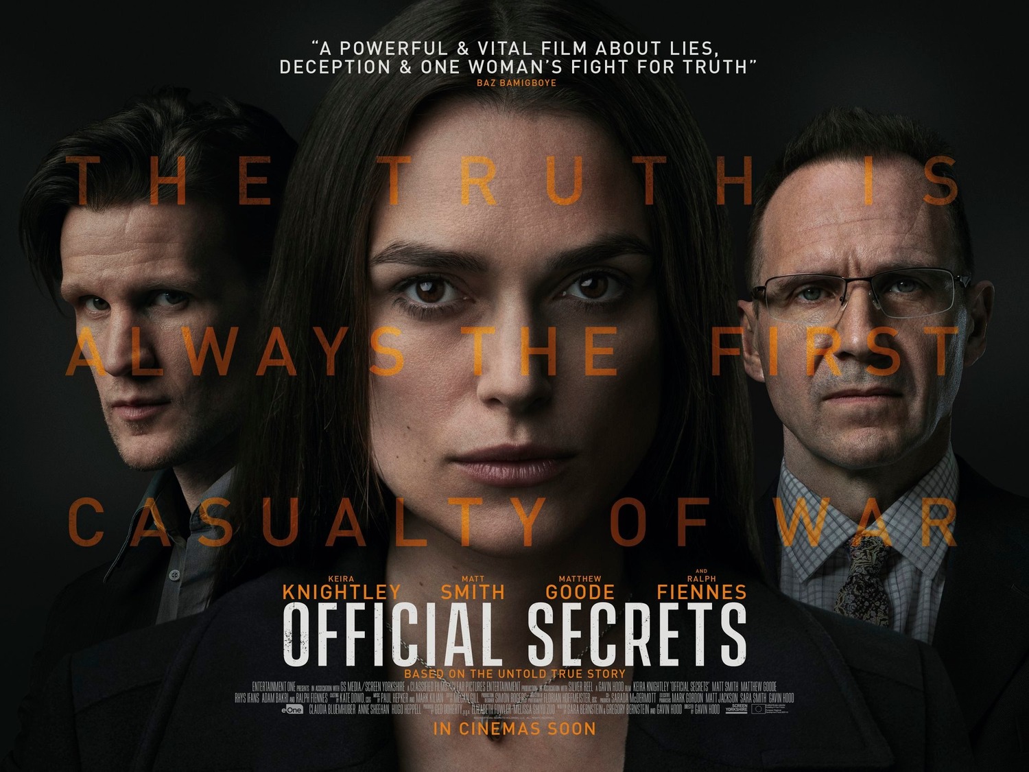 SNEAK PEEK : Keira Knightley: "Official Secrets"