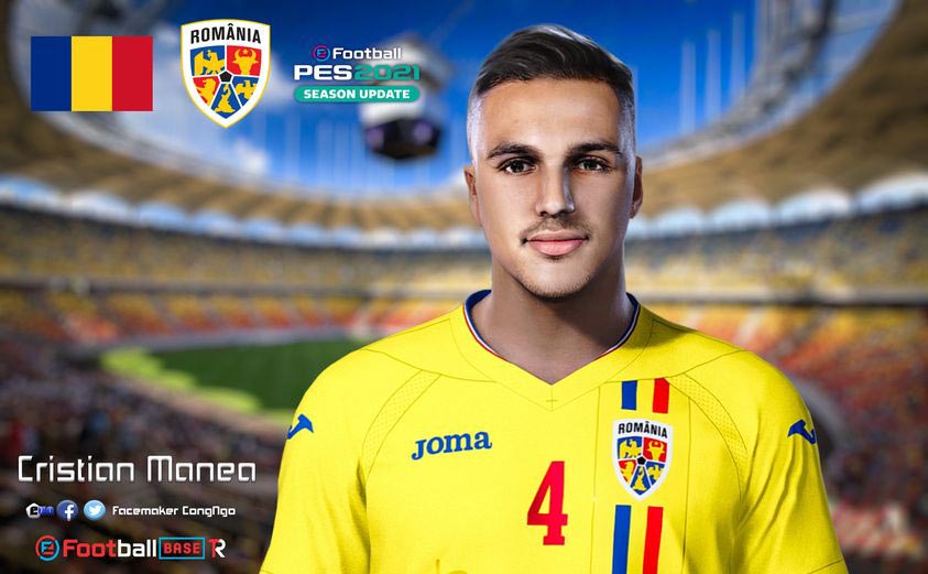 Cristian Manea Face For eFootball PES 2021