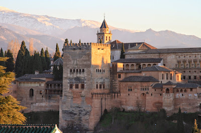 View of the Alhambra from Mirador San Nicolas