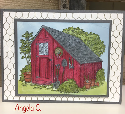 Stampin' Up!, Garden Shed, All Wired Up, Stampin' Blends, www.stampingwithsusan.com