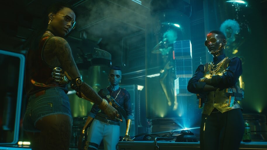 Cyberpunk 2077, Game, Girls, 4K, #3.2267