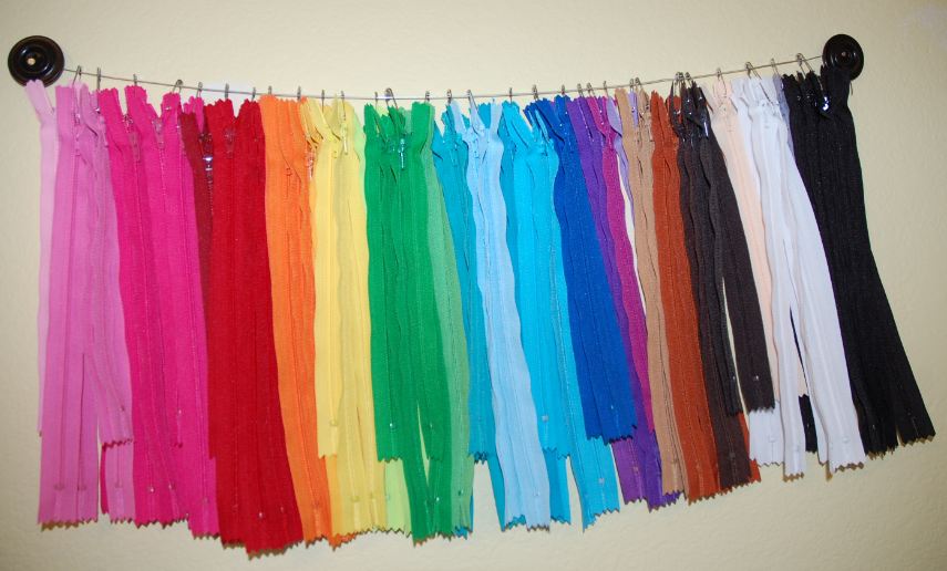 Blooming Where I am Planted! Zipper Organization