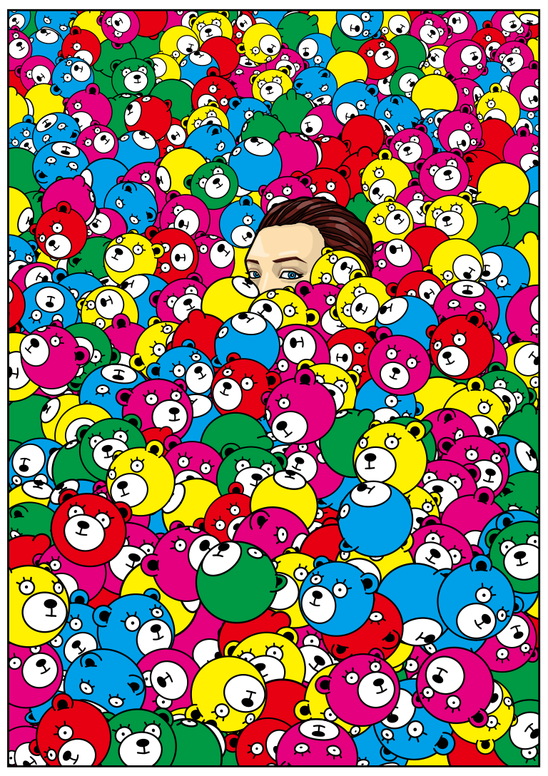 カラーボール クマ qbnoco キュビノコ