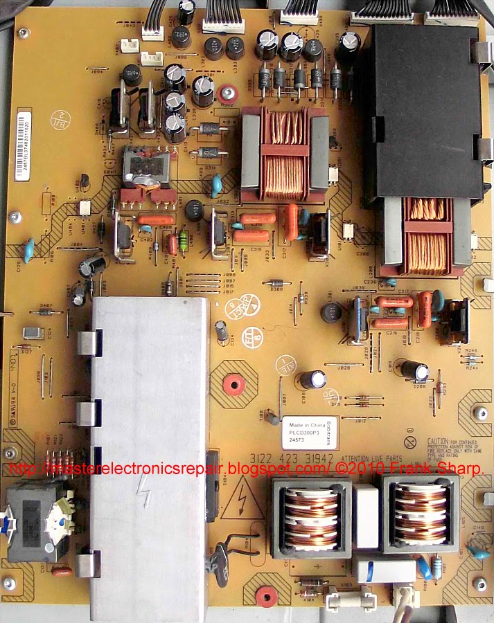 Master Electronics Repair ! REPAIR / SERVICING TV PHILIPS 32PFL5322S