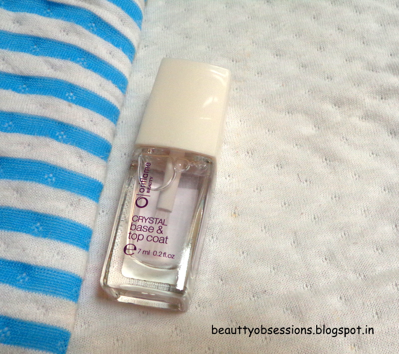 Oriflame Crystal Base and Top Coat Review