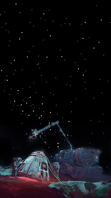 amoled wallpaper space exploration