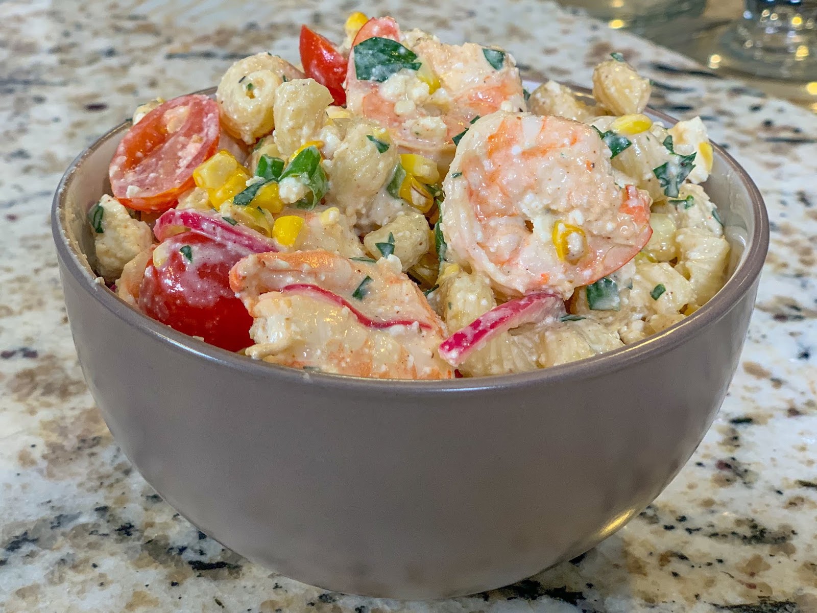 "Elote" (Mexican Street Corn) Pasta Salad