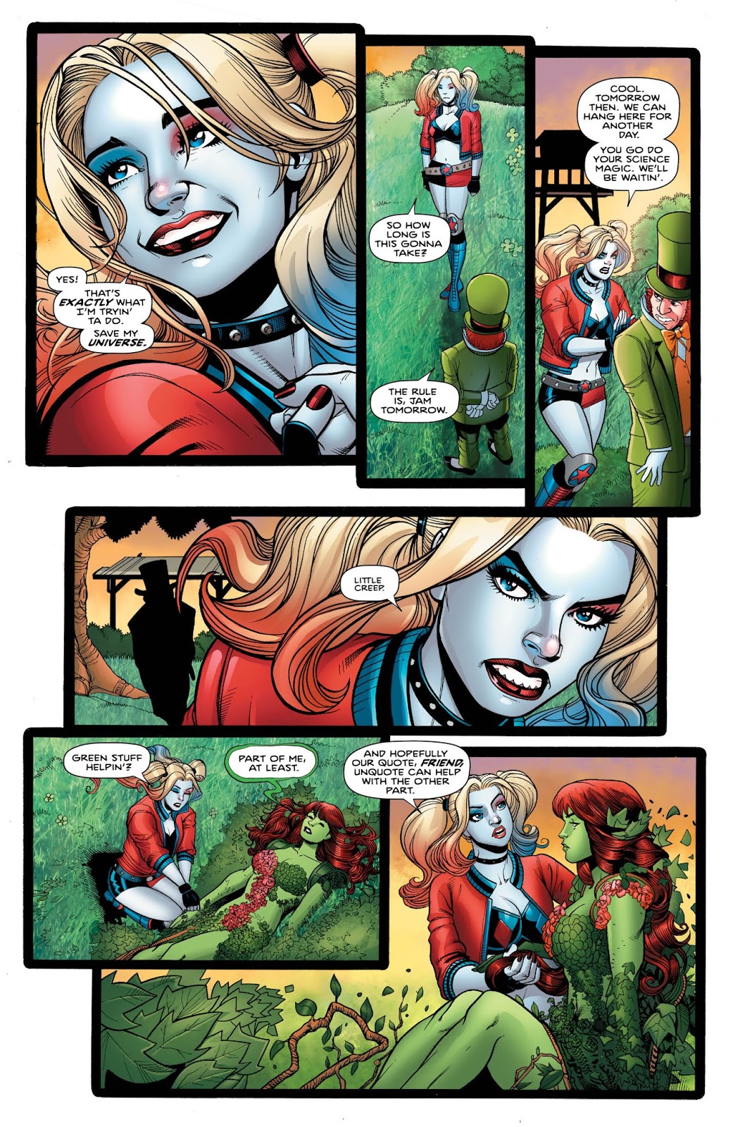 Weird Science DC Comics PREVIEW Harley Quinn and Poison Ivy 3