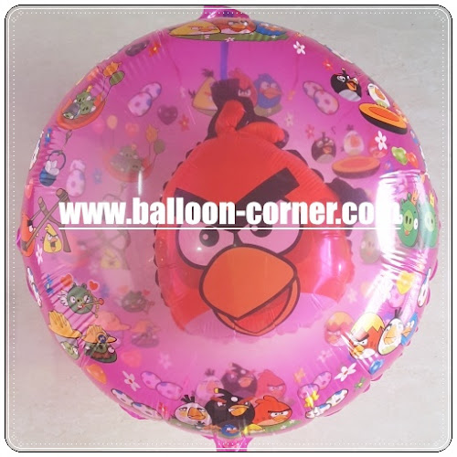 Balon Foil Karakter Angry Bird 2 in 1