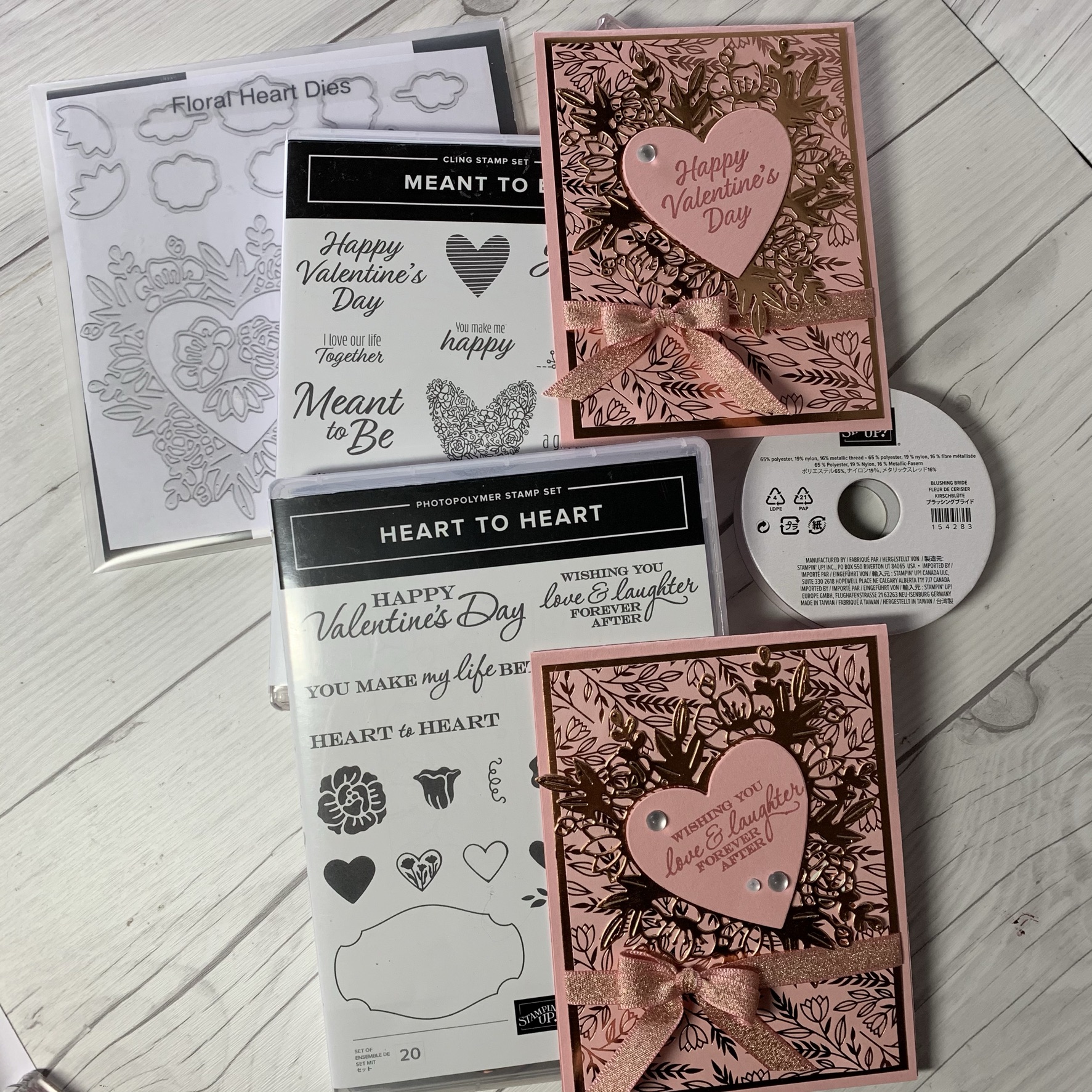 Stampin' Up Love You Always Suite for Lovely Valentine's and