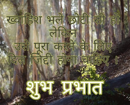 Good morning Quotes in Hindi