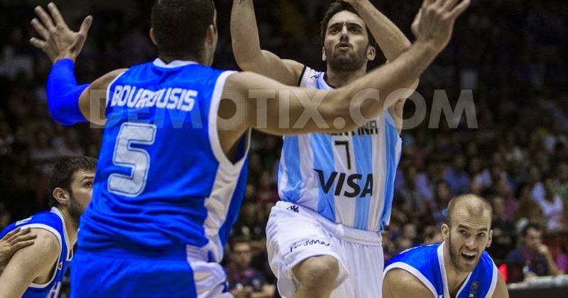 FIBA World Cup: Greek Nat. Basketball Team Unstoppable - Beats Argentina 79-71 ~ HellasFrappe