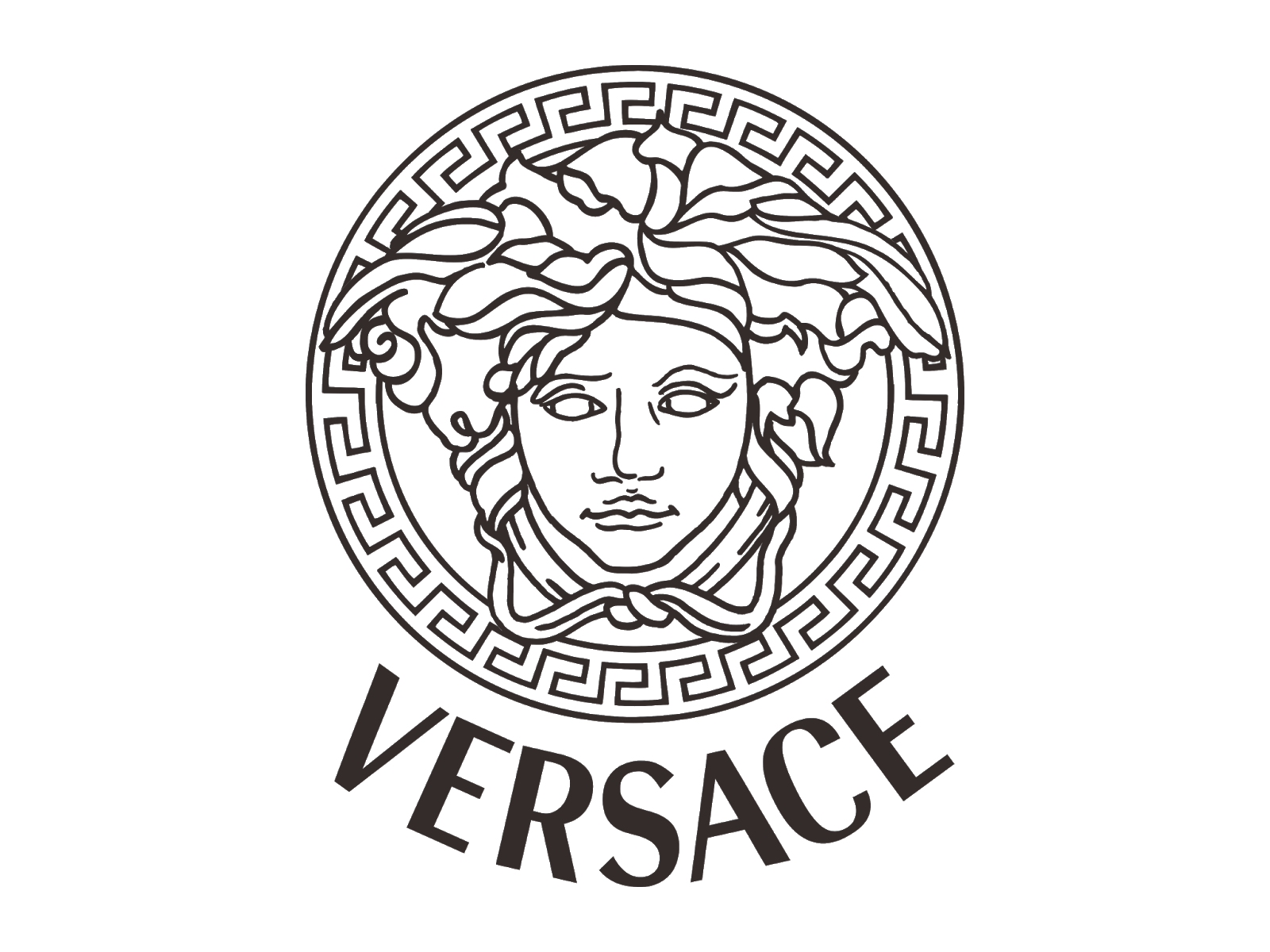 Logo Versace Vector Cdr Png Hd Gudril Logo Tempat Nya Download | Sexiz Pix