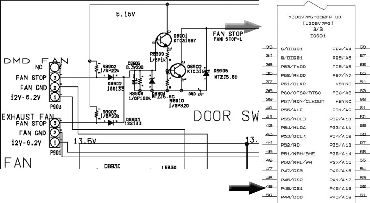Electro help: TOSHIBA - DLP PROJECTION TV_ 46HM84_52HM84_52HMX84