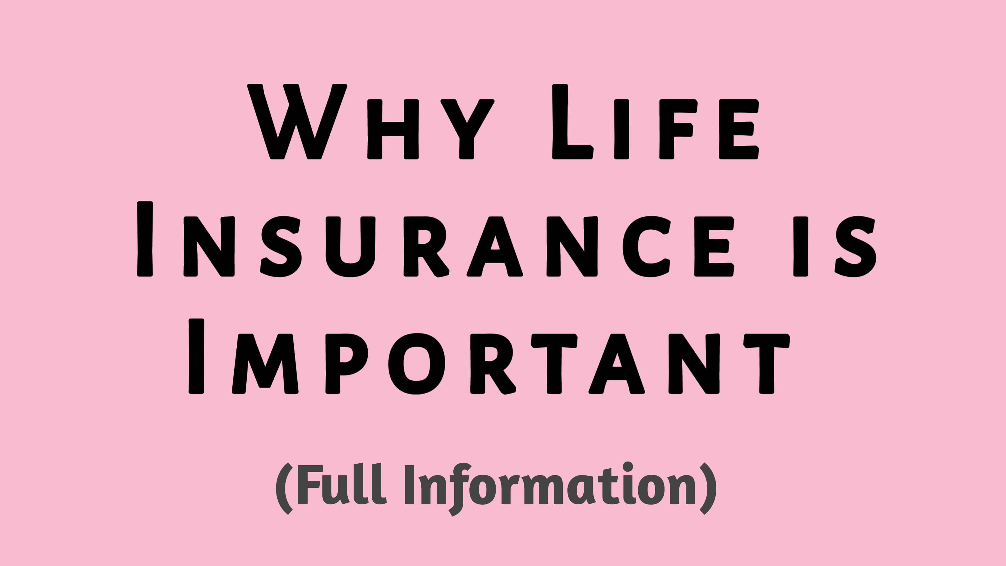 why life insurance is important quotes